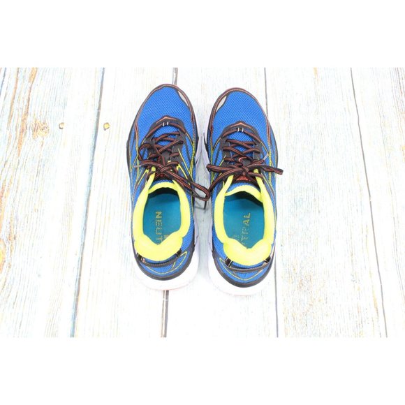 Hoka One One M Clifton 3 Blue Mesh Breathable Running Sneakers Shoes 11.5 - Picture 6 of 9